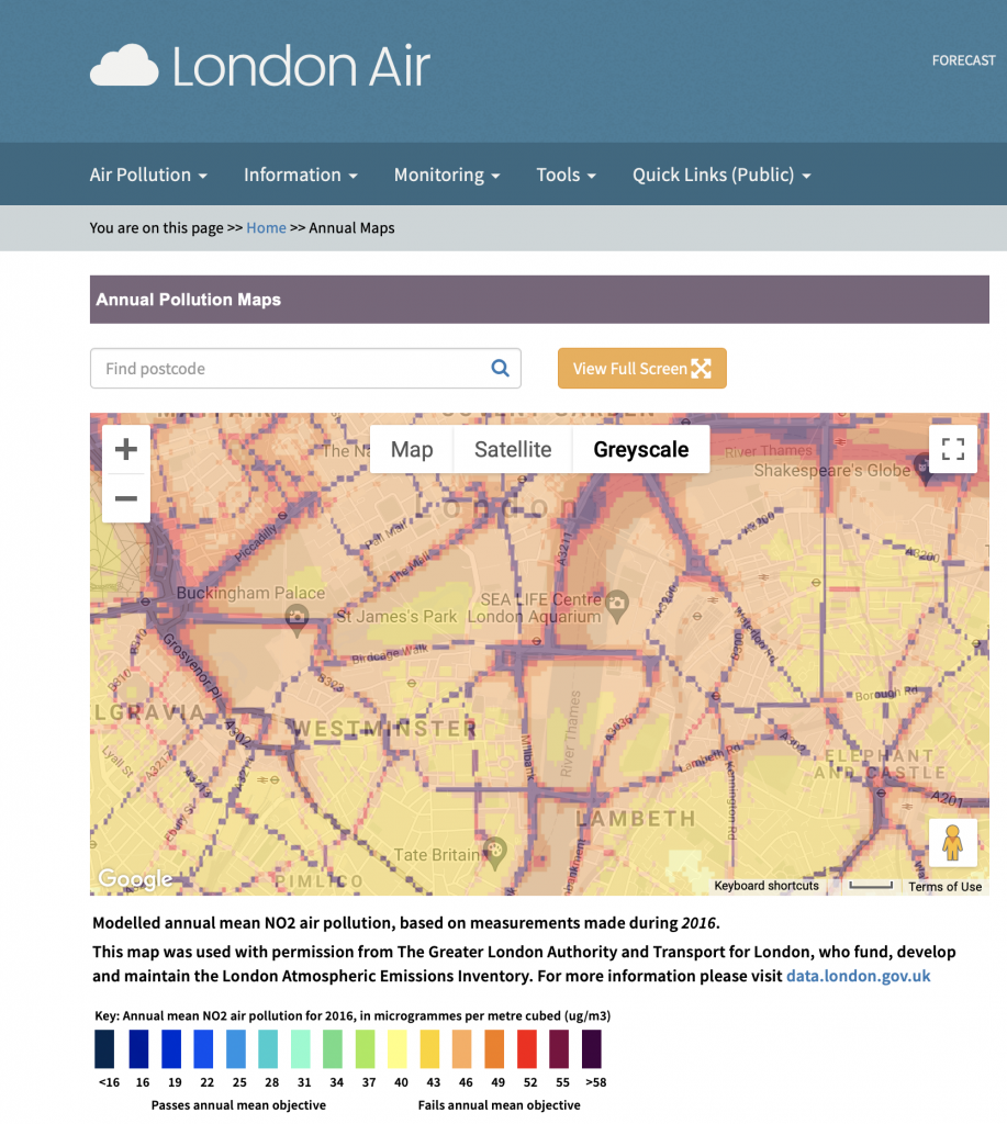 Pollution Map
